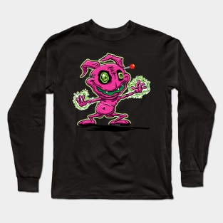 Raggedy VooDoo Rabbit Long Sleeve T-Shirt